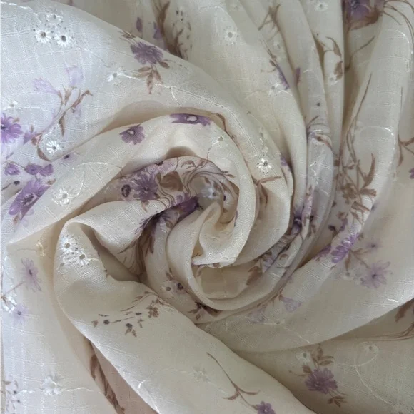 Elegant Cream Floral Maxi Dress corset waist size S - Picture 8 of 13